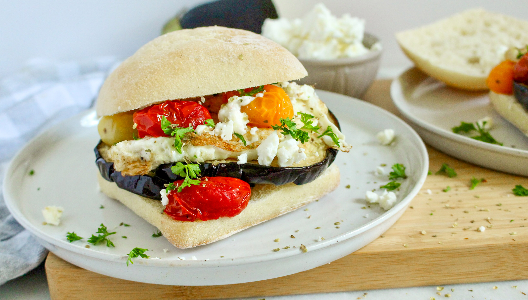 A Veggie-Packed Sandwich