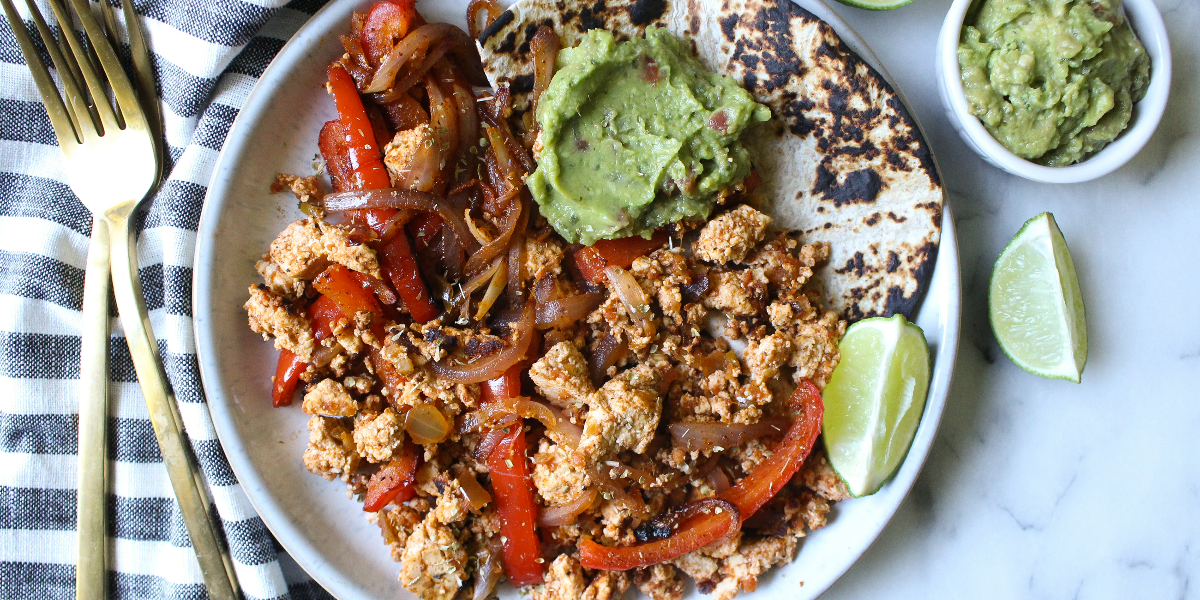 Fajita-Inspired Tofu Scramble