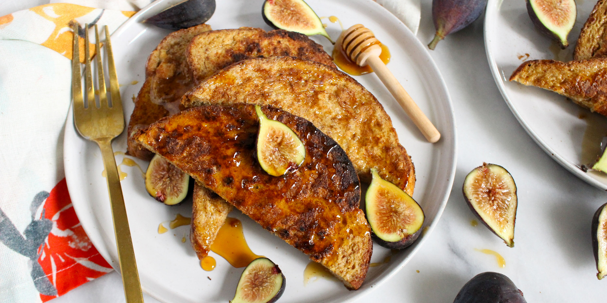 French Toast With Figs and Honey