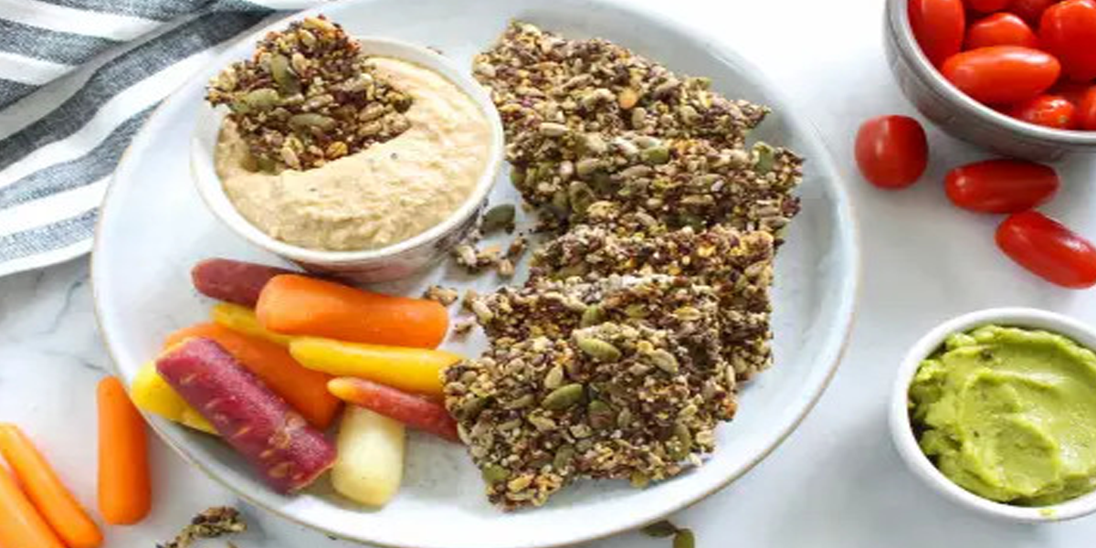 Make the Ultimate Healthy Dipping Cracker