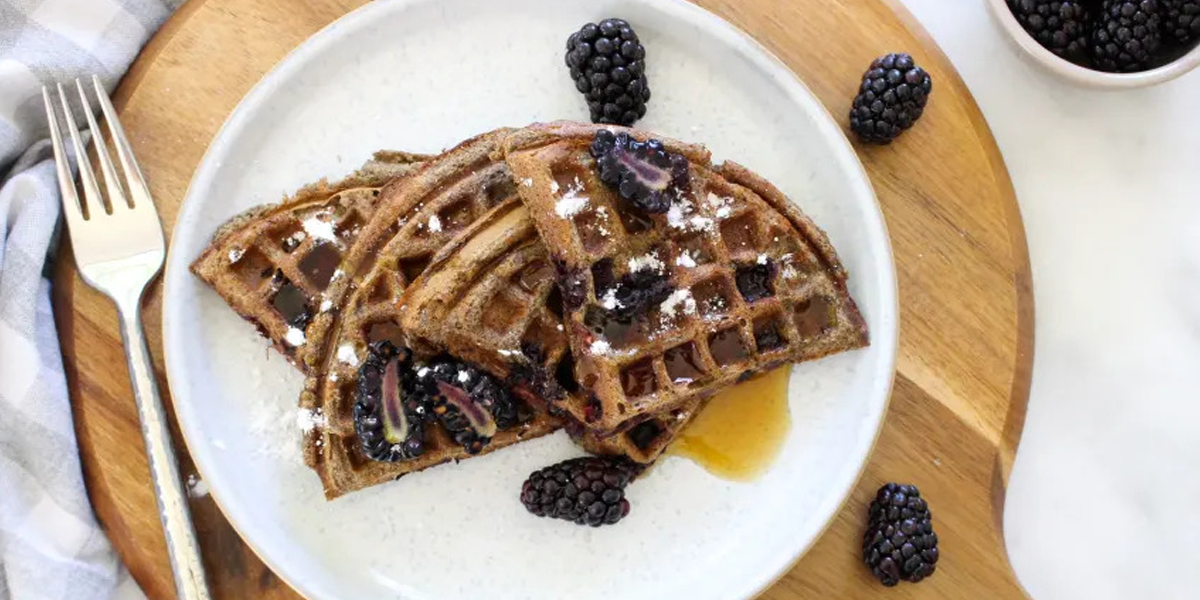 Dig Into a Heart-Healthy Waffle