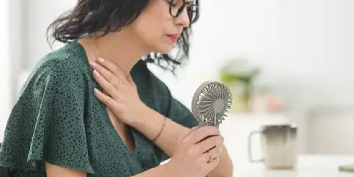 Hot Flashes Can Come With Breast Cancer