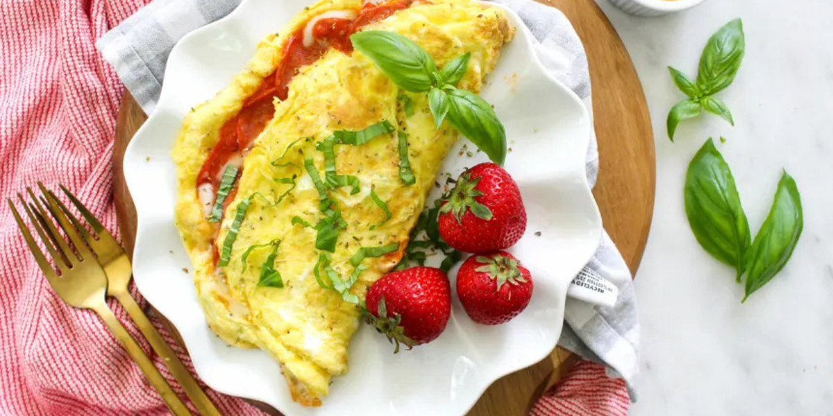 A High-Protein Spin on Pizza for Breakfast