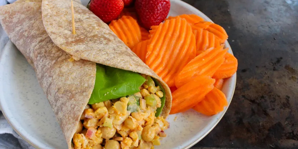 This Zesty Plant-Based Wrap Will Be Your New Lunchtime Fave