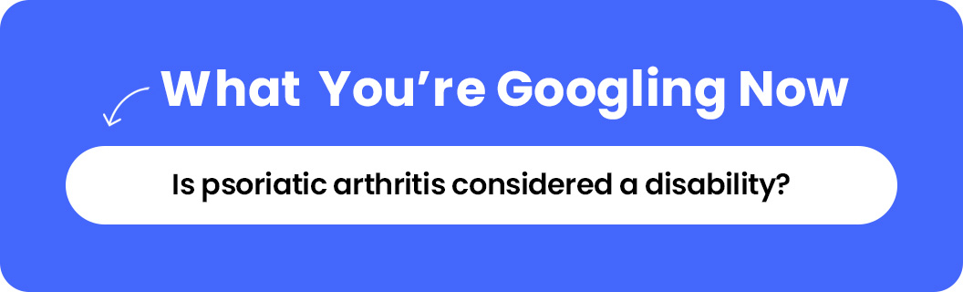 Is psoriatic arthritis considered a disability