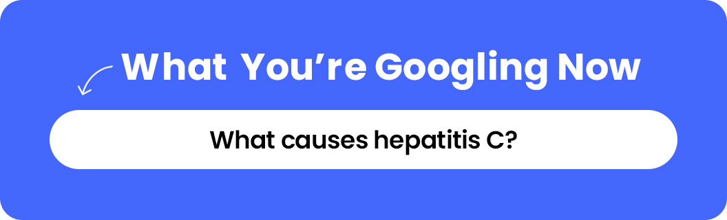 What causes hepatitis C