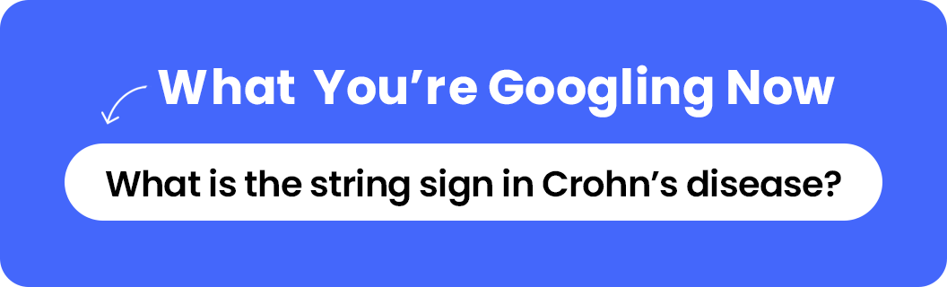 What is the string sign in Crohn’s disease.png
