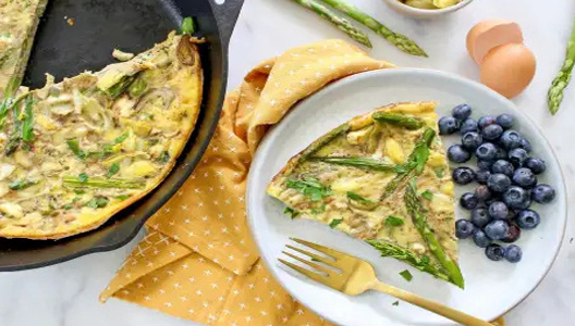 Make This Recipe: Artichoke Asparagus Frittata
