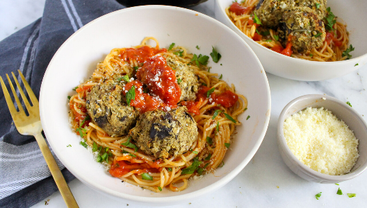 Make Our Lentil Eggplant Balls Tonight